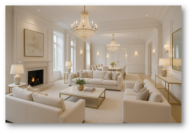 Grand Living & Dining Room Renovation