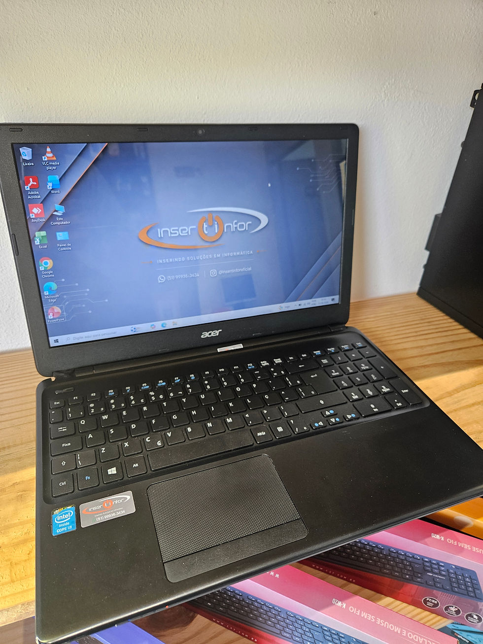 Miniatura: NOTEBOOK SEMINOVO ACER E1-572 - i3 4º GER - RAM 8GB - SSD 240GB 