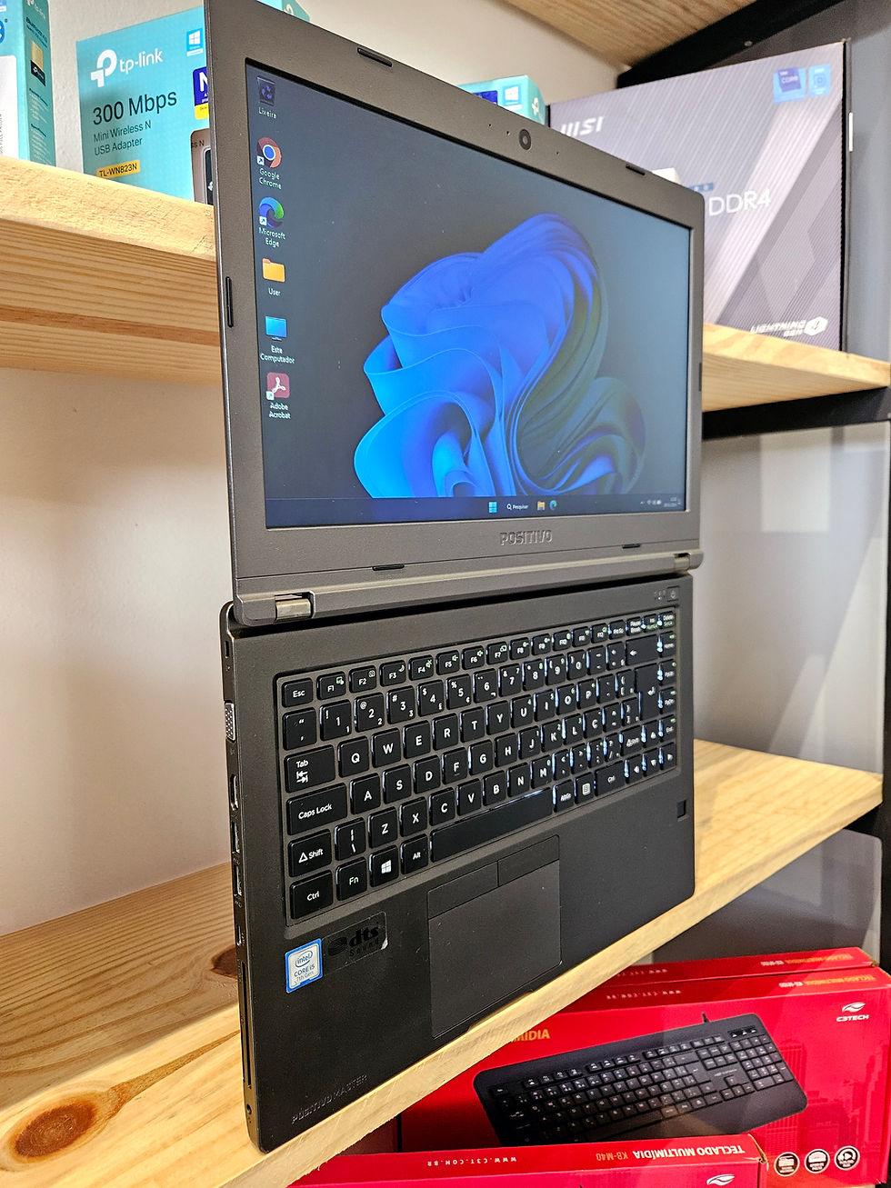 Miniatura: NOTEBOOK SEMINOVO POSITIVO - i5 7º GEN - RAM 8GB SSD SATA 240GB