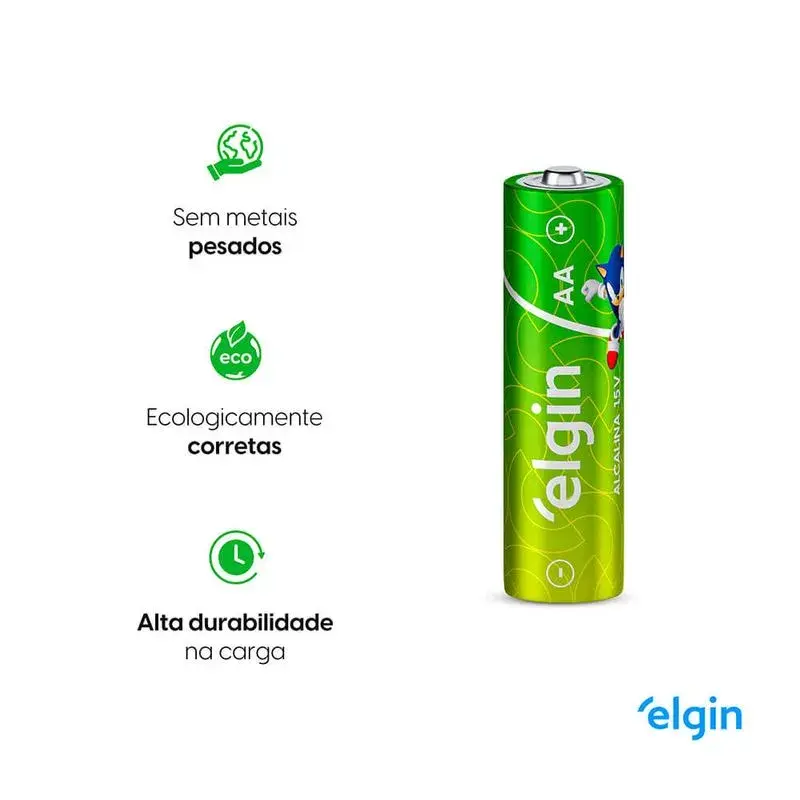 Miniatura: PILHA ALCALINA AA ELGIN
