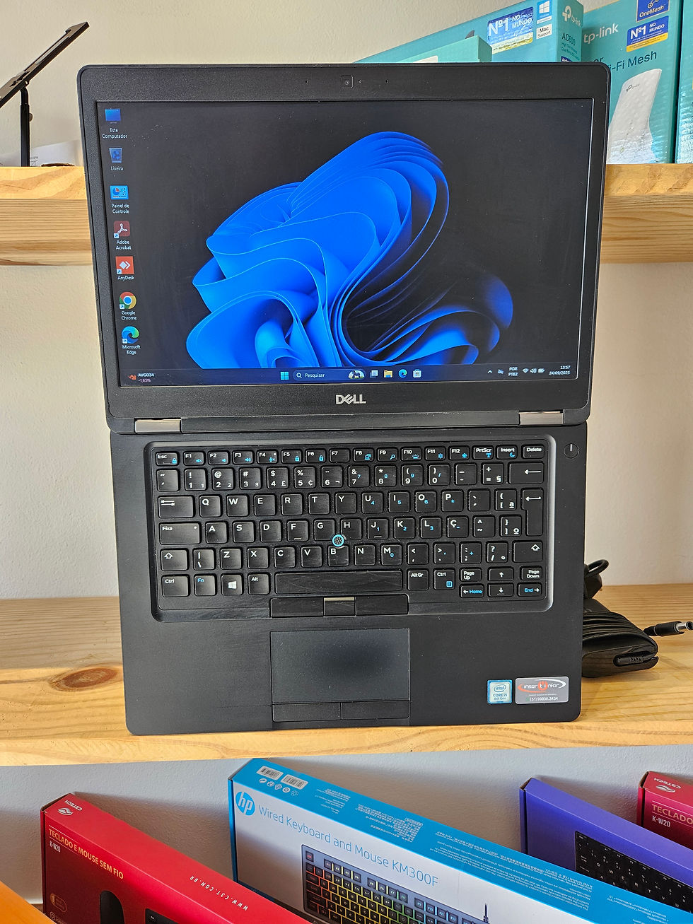 Miniatura: NOTEBOOK SEMINOVO DELL - i5 8º GEN - RAM 8GB - SSD NVME 250GB - TELA 14" HD