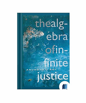 The Algebra Of Infinite Justice by Arundhati Roy book cover on Bookdio.org