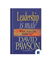 Leadership Is Male by David Pawson book cover on Bookdio.org