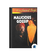Malicious Gossip by Khushwant Singh book cover on Bookdio.org