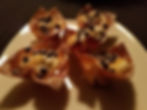 Mini Cannoli cups