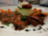 Flank steak salad