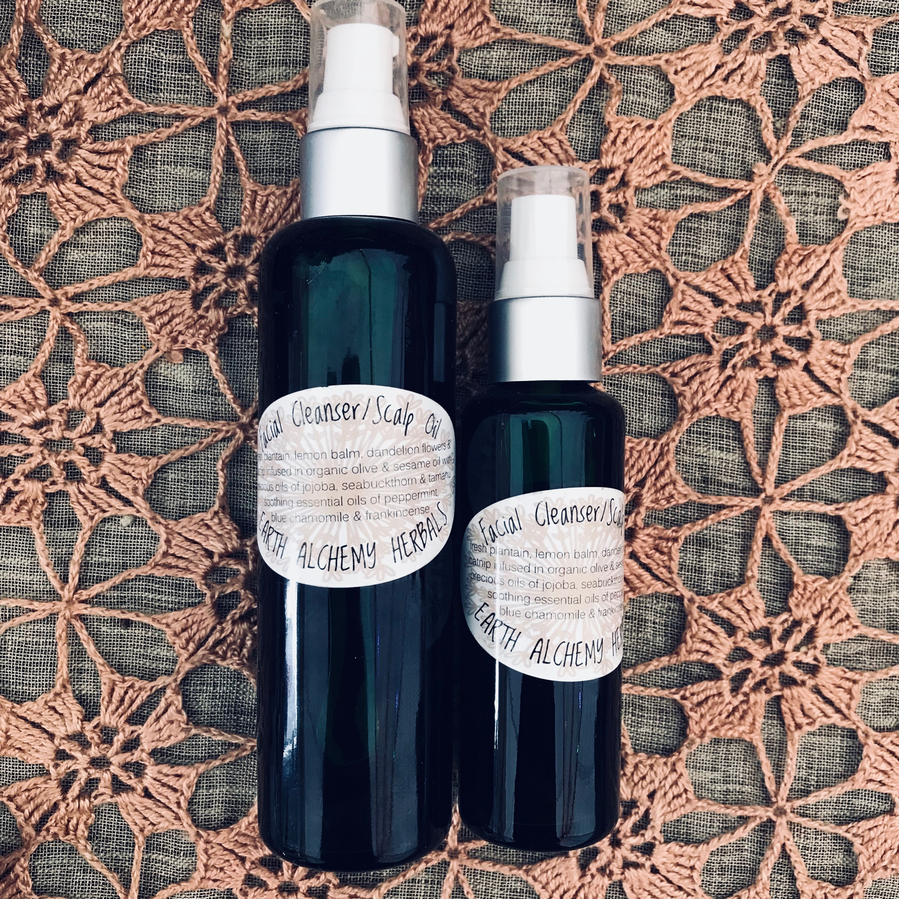 Facial Cleanser/ refreshing eye serum
