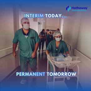 Interim Today. Permanent Tomorrow.