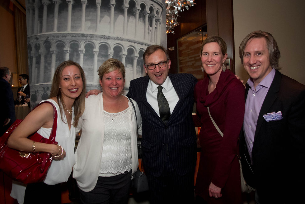 Deborah Sauri of iSpy Creative, Khrysanne Kerr of Common Ground Alliance, Ben Finzel of RENEWPR, Erika Lee of Common Ground Alliance and Michael Sauri of TriVistaUSA