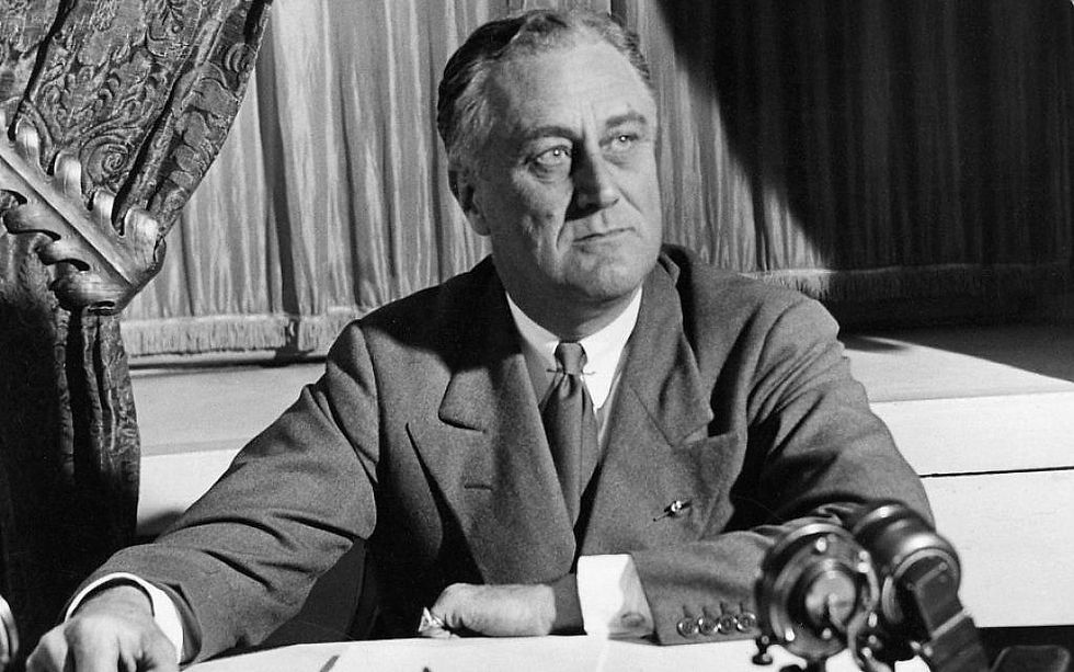 Photo of President Franklin Delano Roosevelt