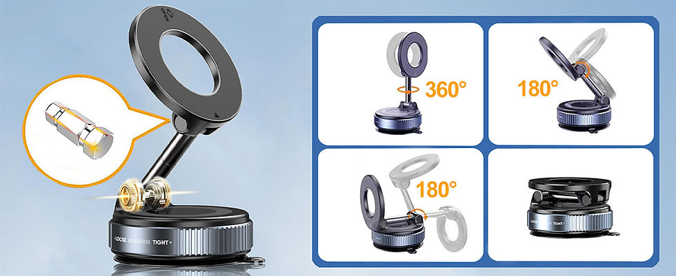 縮圖：Magsafe磁吸手機支架 皮革也能吸附