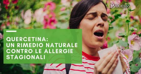 Quercetina: un rimedio naturale contro le allergie stagionali