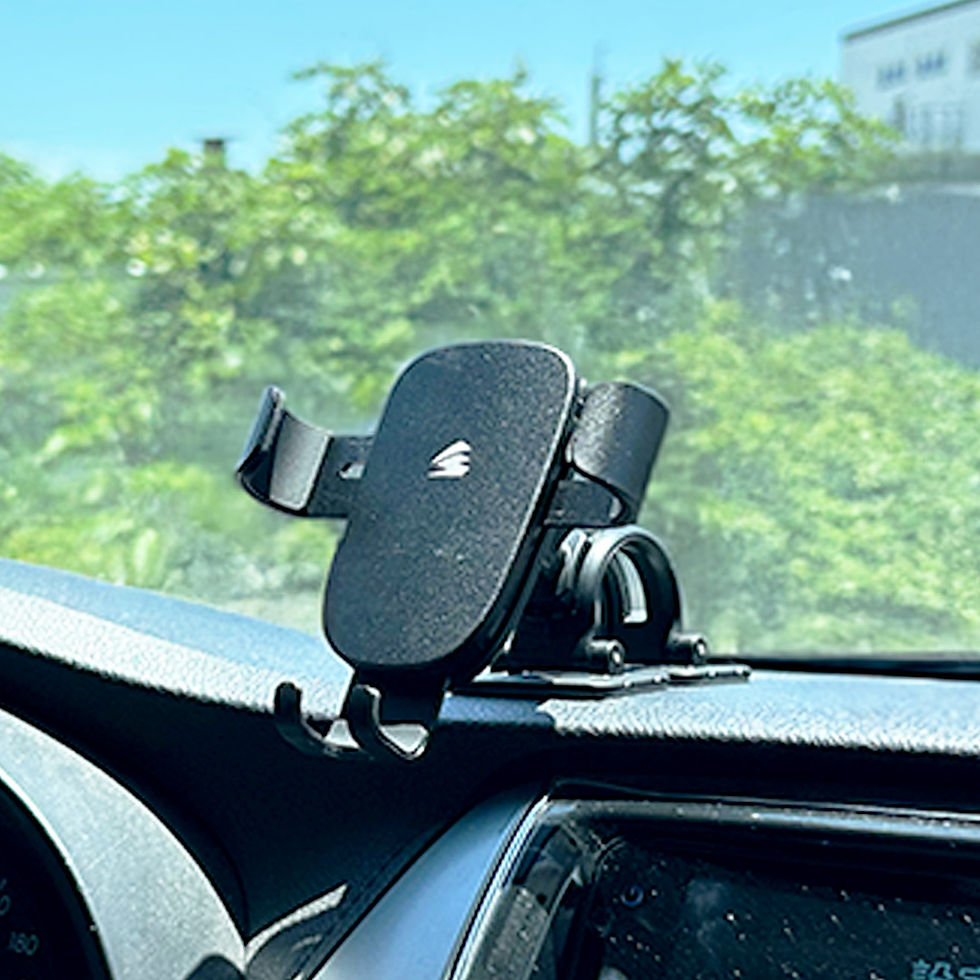 縮圖：Toyota Yaris 不擋出風口 夾式手機架