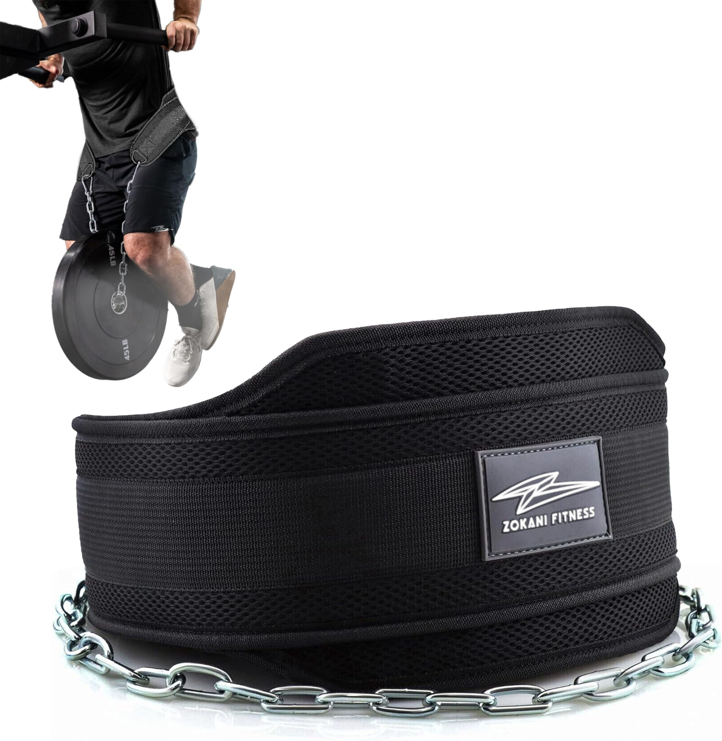 MaxStrength Dip Belt for weighted dips, pull-ups, and progressive strength training.