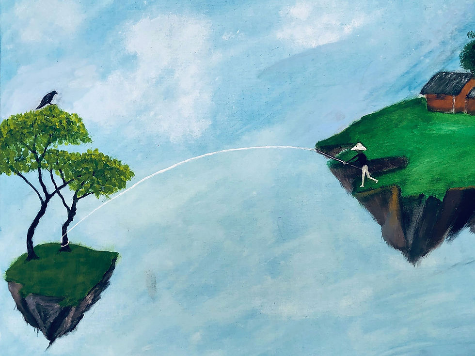 Don´t float away! I need you!