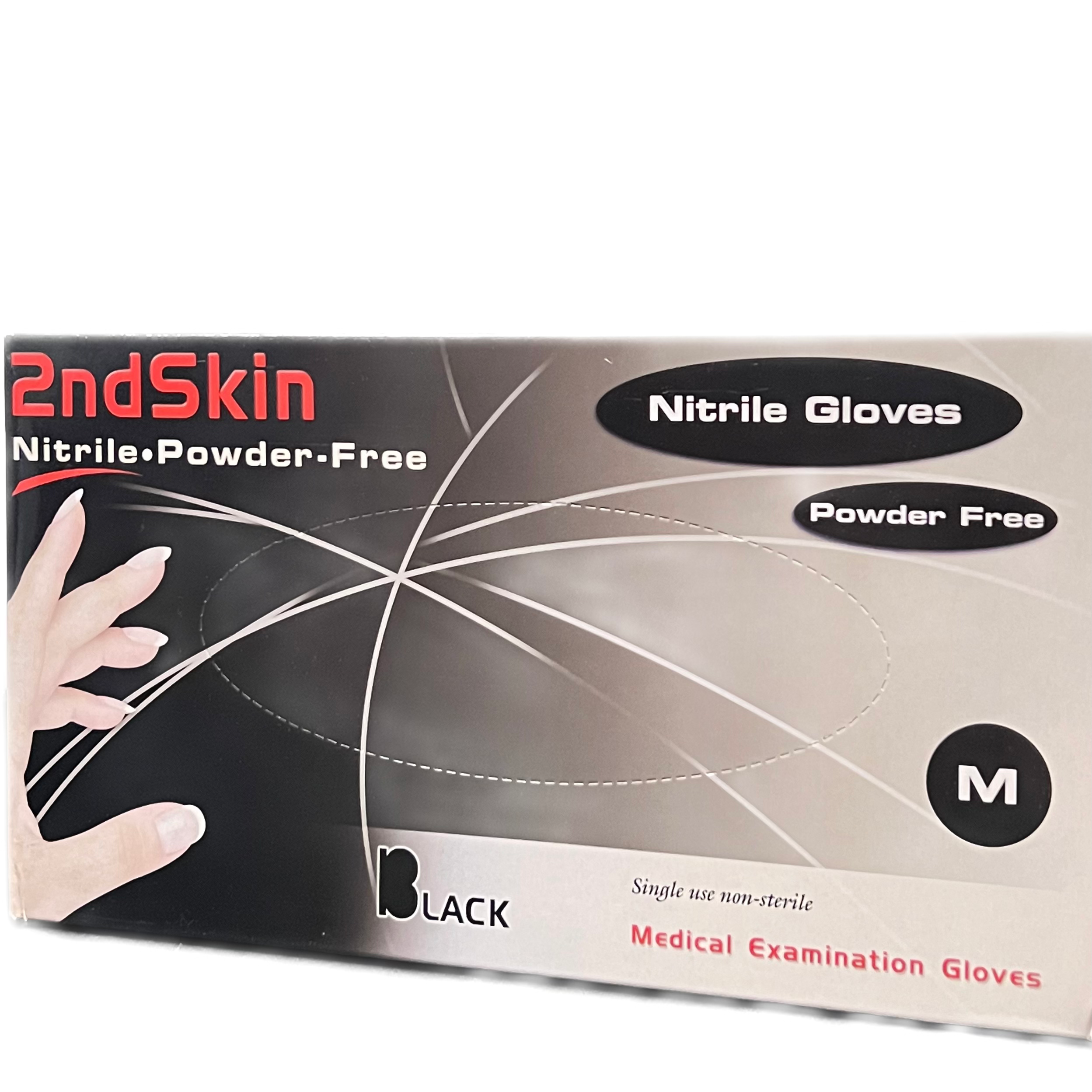 Black Nitrile Gloves