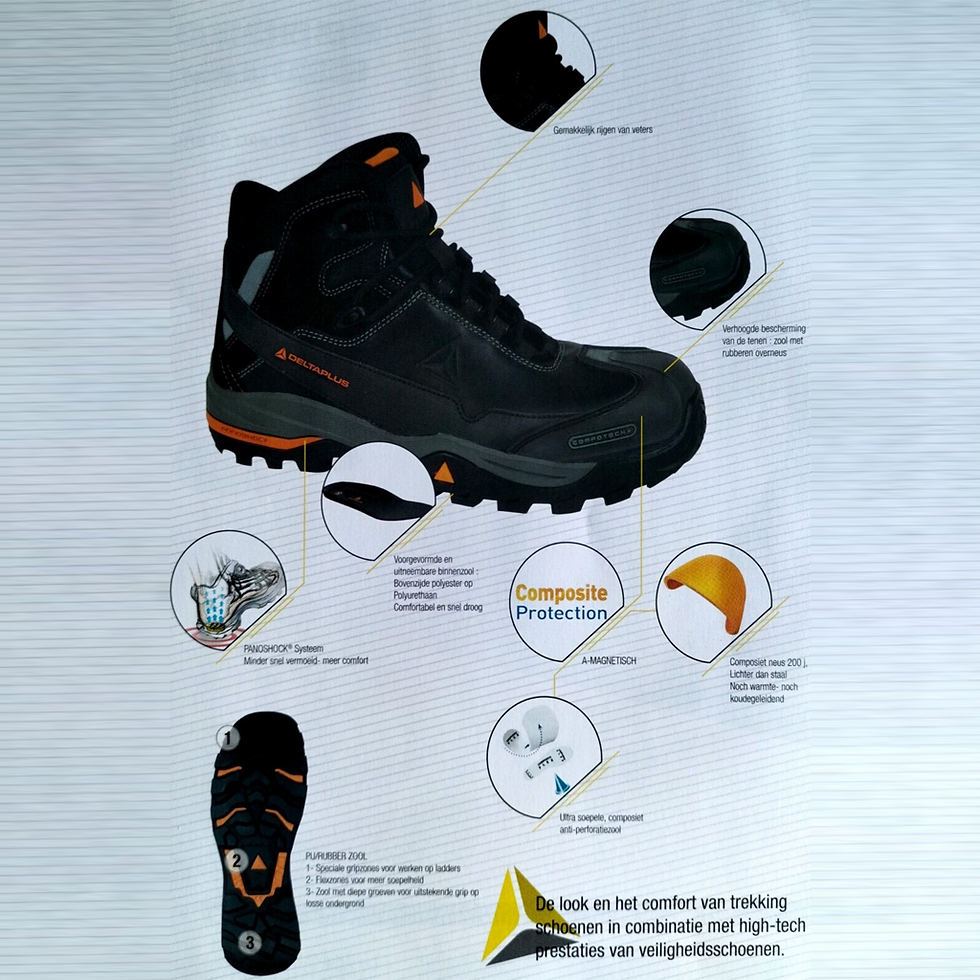 Thumbnail: Delta Plus Werkschoenen van volnerfleder
