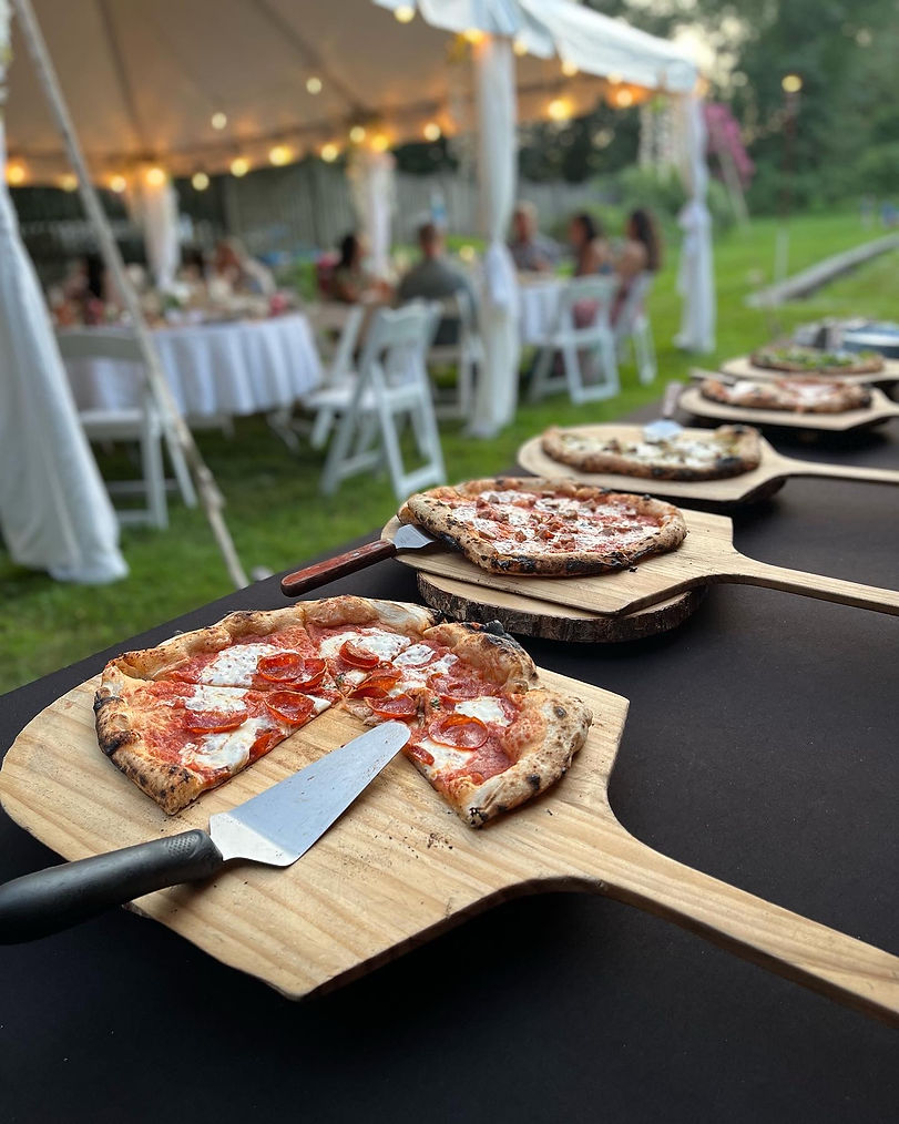 Pizza Buffet at Wedding