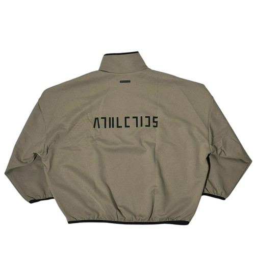 90's “デサント”adidas“退色“襤褸”フードboro sweat FEAR OF GOD × Adidas / Suede Fleece Half-Zip Swaetsirts Clay