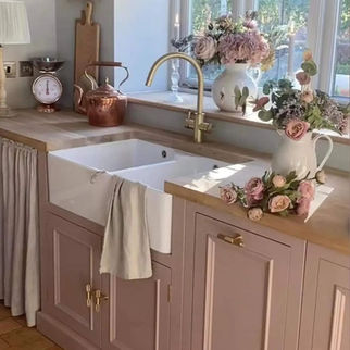 Küche rosa streichen