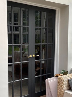 Terrassentüre streichen