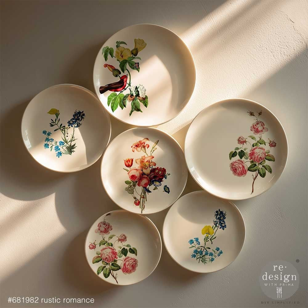 Blumenmotive Transferfolie