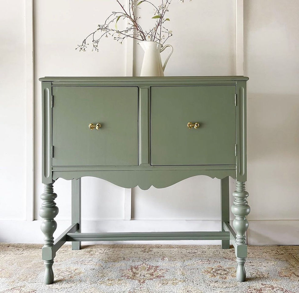 Miniaturbild: Möbelfarbe, Landhausstil, Möbel streichen, Himmelblau und Co