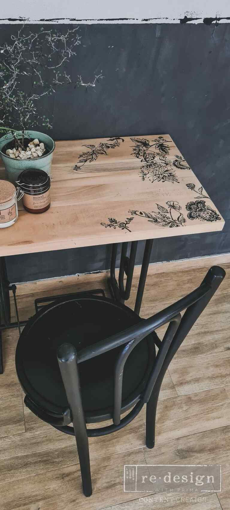 Biegsamer Stempel, Dekorstempel, Decor Stamps, Redesign with Prima, originelle Pflanzenmotive stempeln