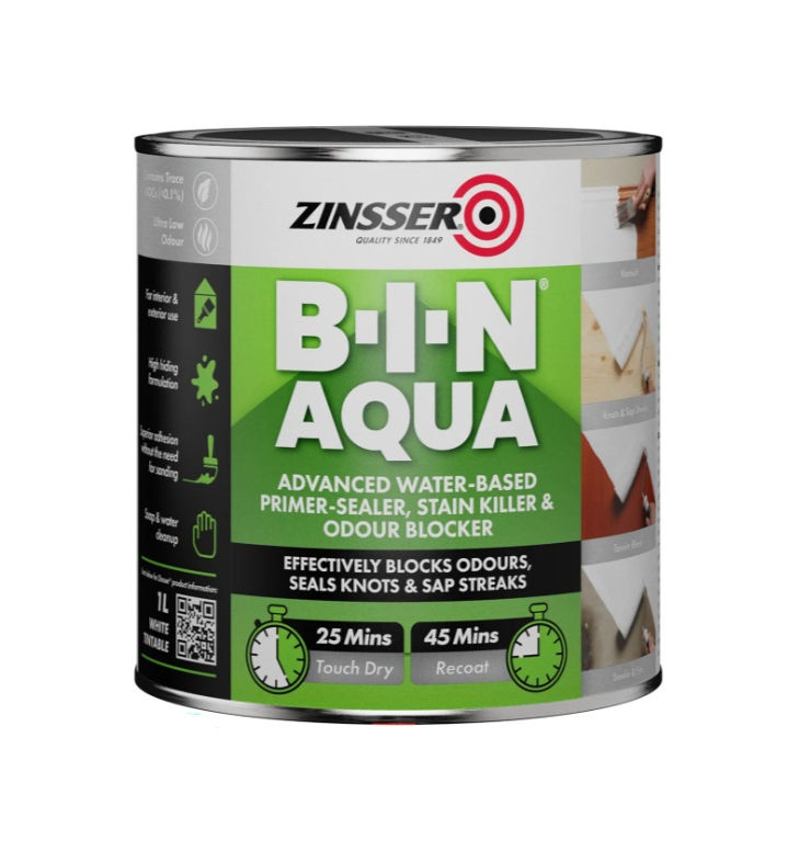 Sperrgrund gegen Ausbluten, Gerüche, Wasserflecken, Haftgrund