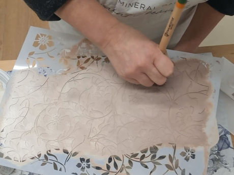 Gestalten mit Schablonen