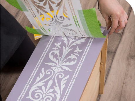 So viele Möglichkeiten Schablonen einzusetzen