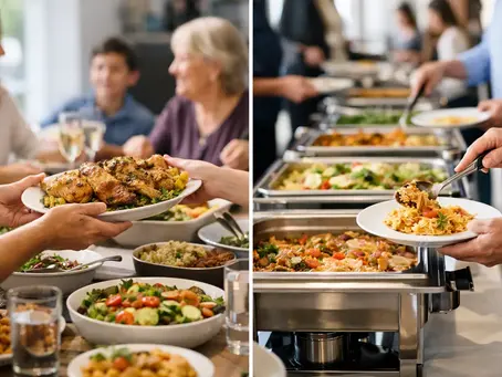 Family Style Versus Buffet Catering for Events
