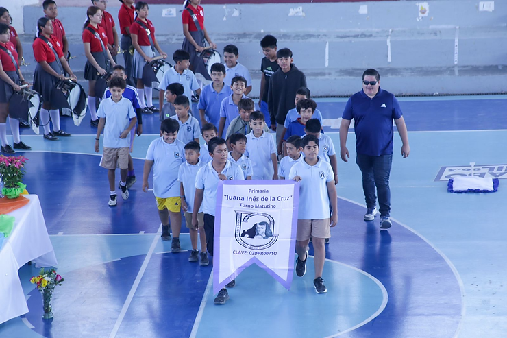 Inauguran Juegos Deportivos Escolares de Educación Básica