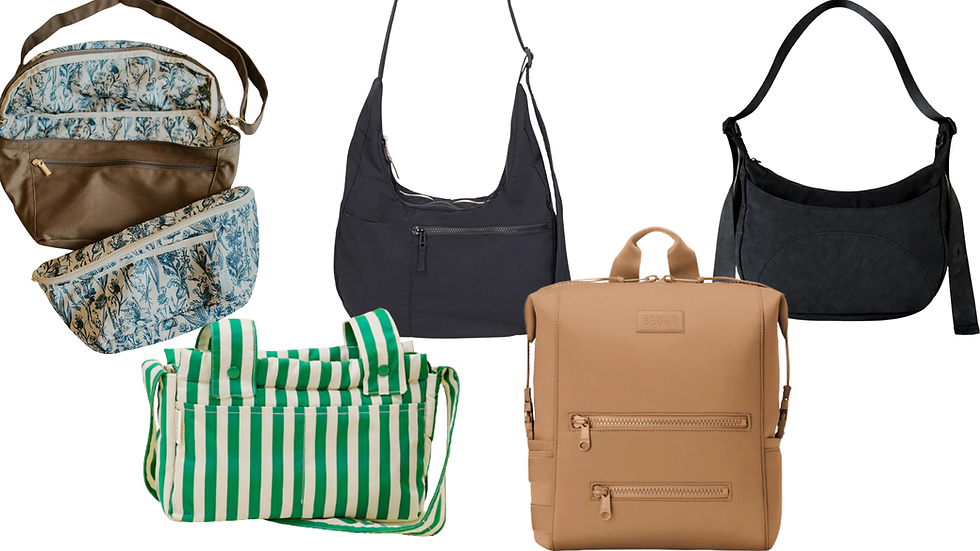 diaper bag collage