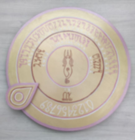 Divine Pink Valolauta LightLanguage/Noita-aakkosilla / Mijama™ Galactic Ouija
