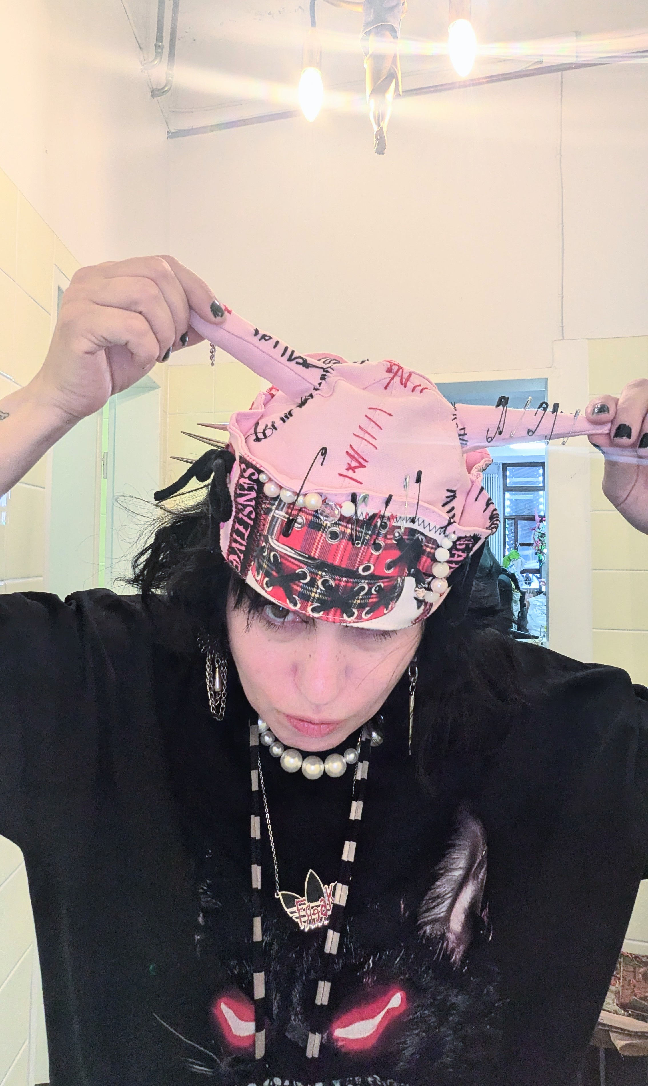 BABY PINK DEMON - $AILOR HAT