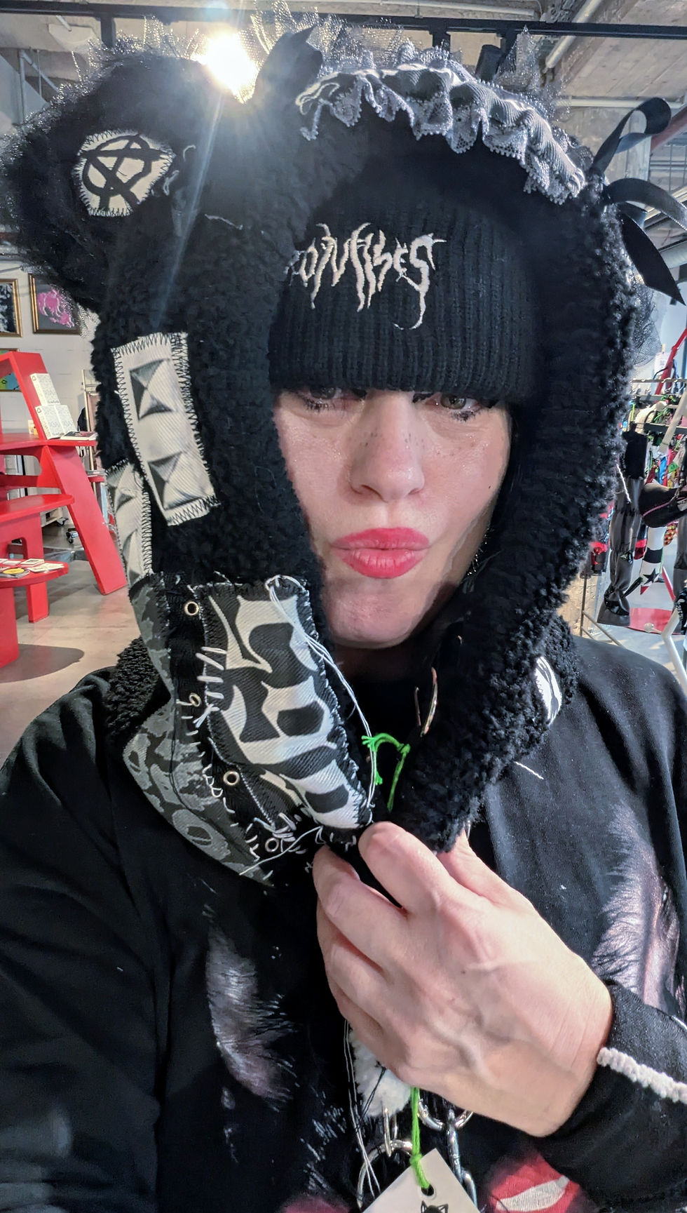 Thumbnail: ALMO$T EVIL GOTHY TEDDY HOOD 