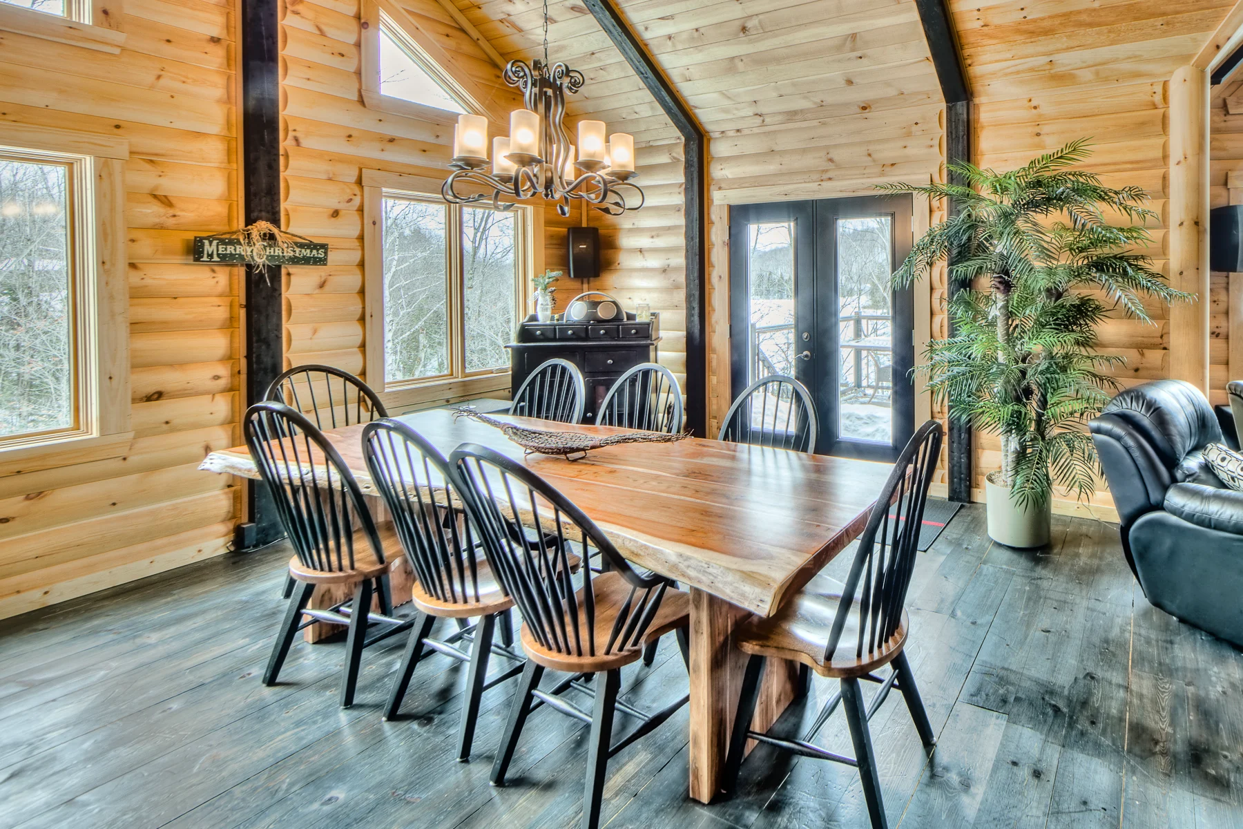 Timber Block modified dining room