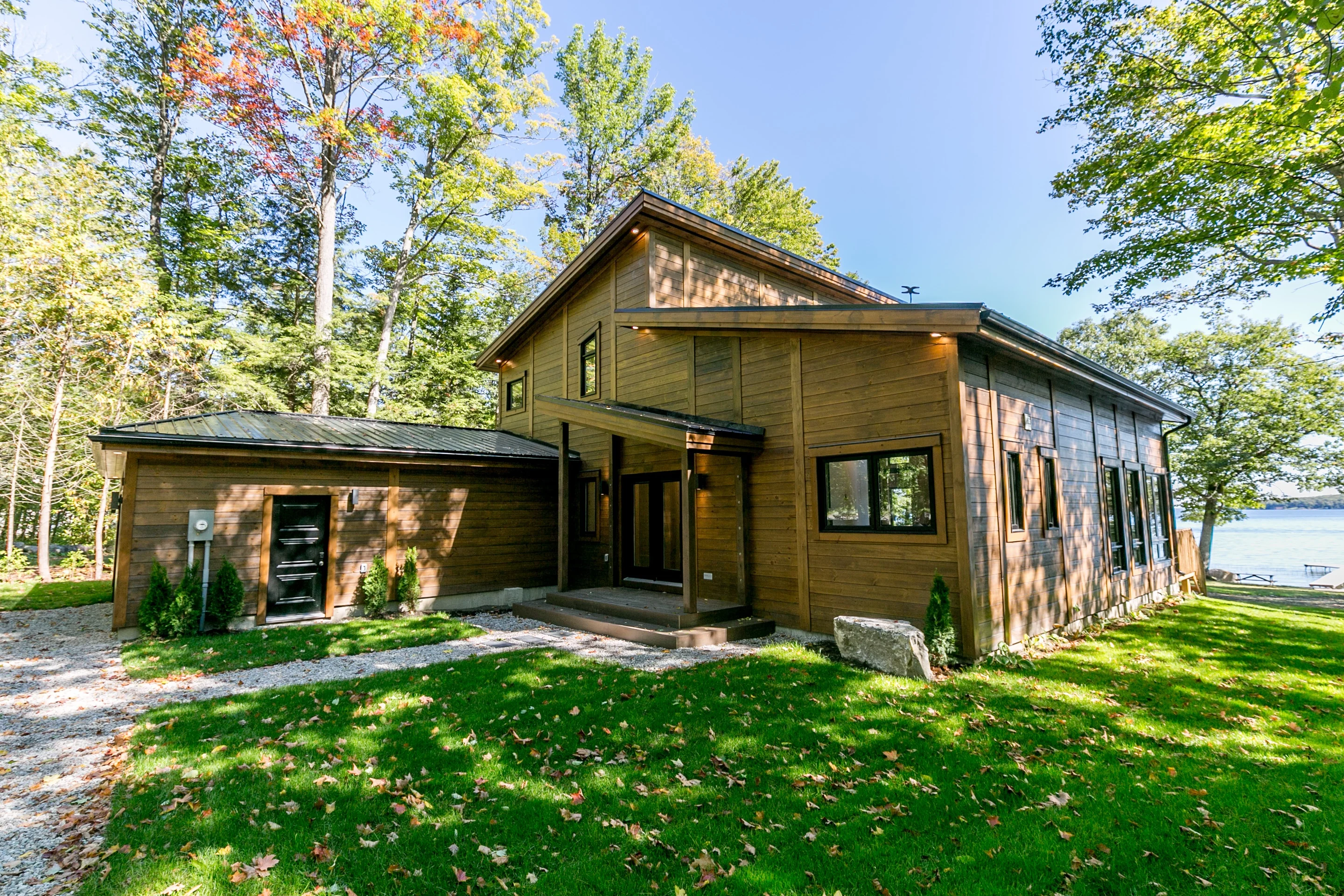 Timber Block Custom Modern Home 