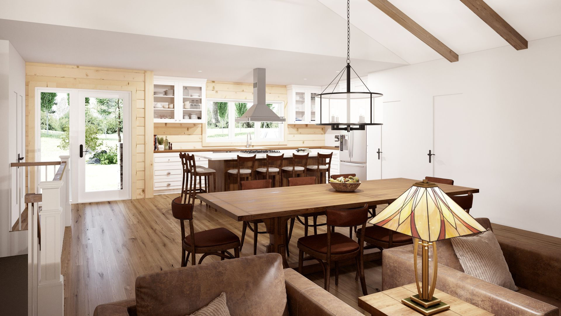 Timber block Orford dining