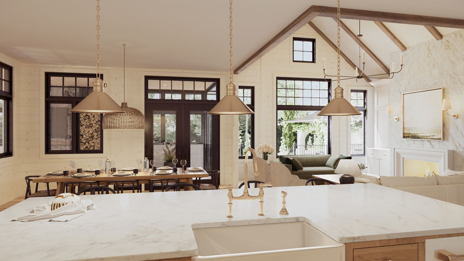 Timber Block Kitchen Nathan interior 