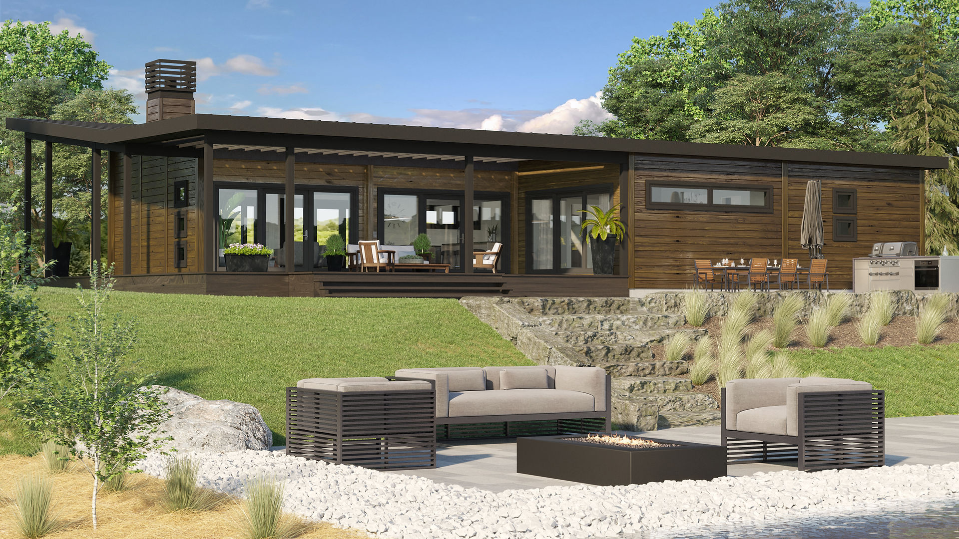 Timber Block Luna exterior 