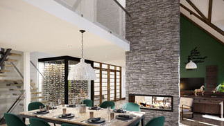 Timber Block dining room craftsman model Tahoe 