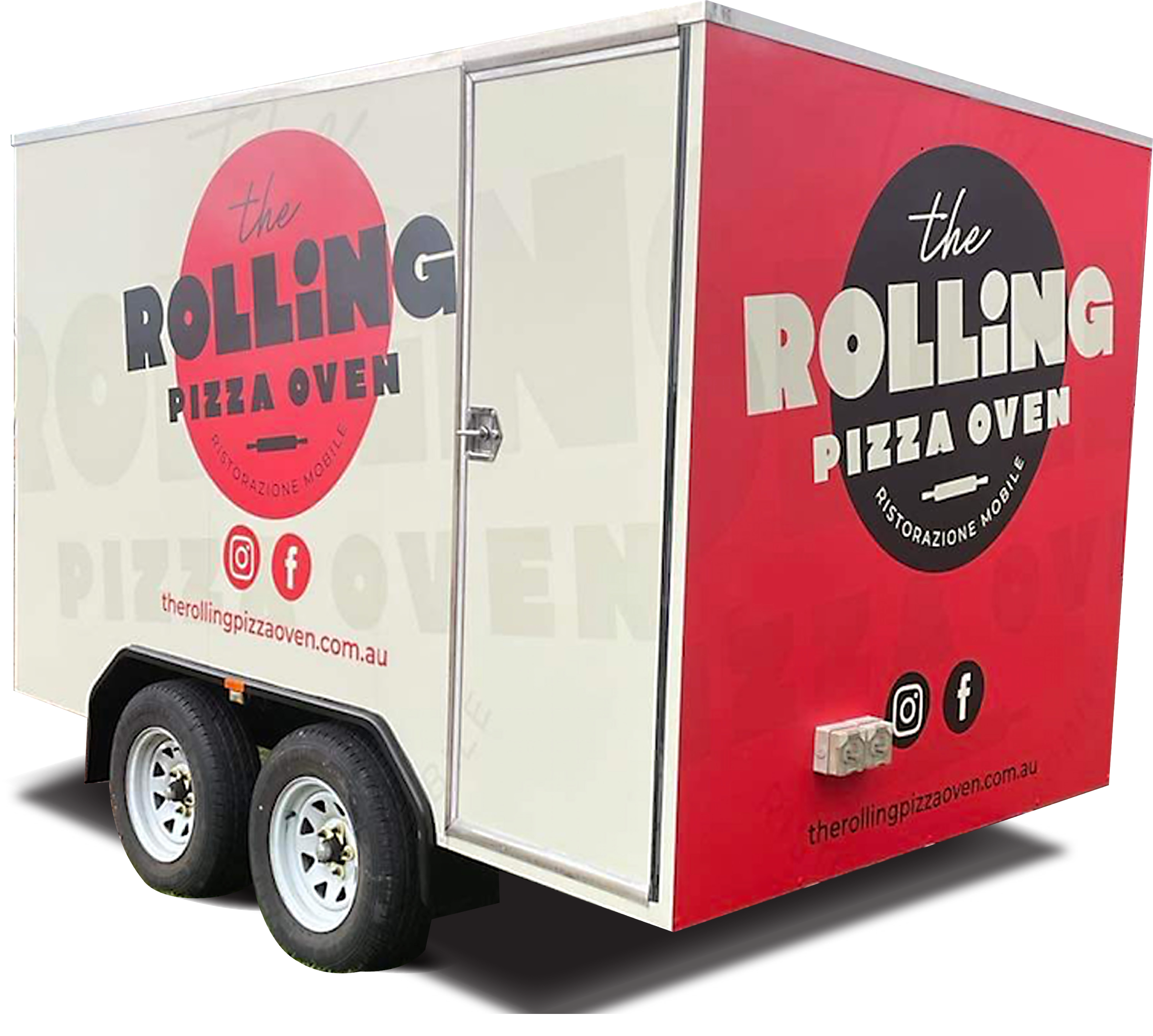 The Rolling Pizza Oven food truck