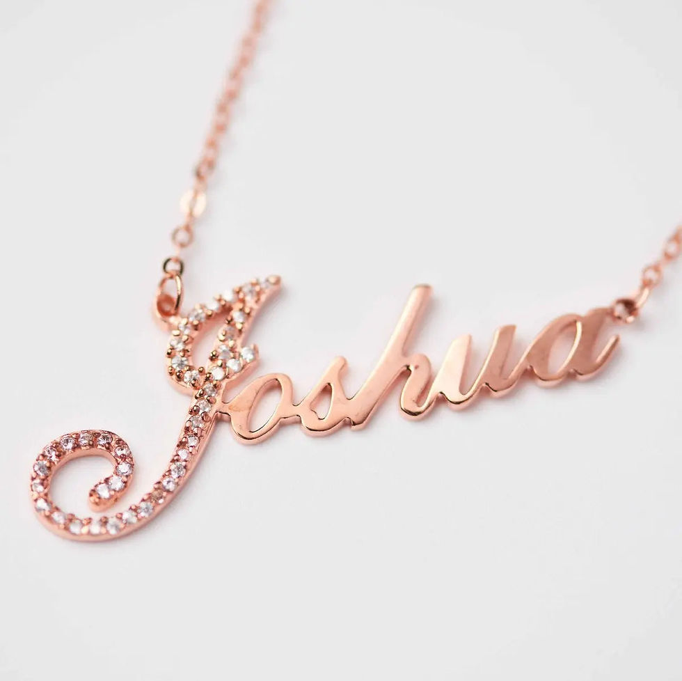 Thumbnail: Full Silver Diamond Pendant Necklace - Diamond Necklace