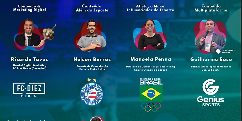 SPORT CONTENT - CURSO DE GESTÃO, PRODUÇÃO E DISTRIBUIÇÃO DE CONTEÚDO NO ESPORTE