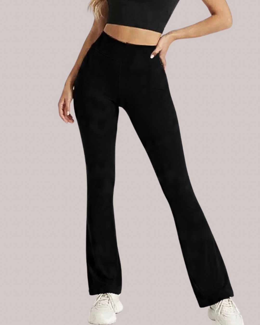 Calça microflare