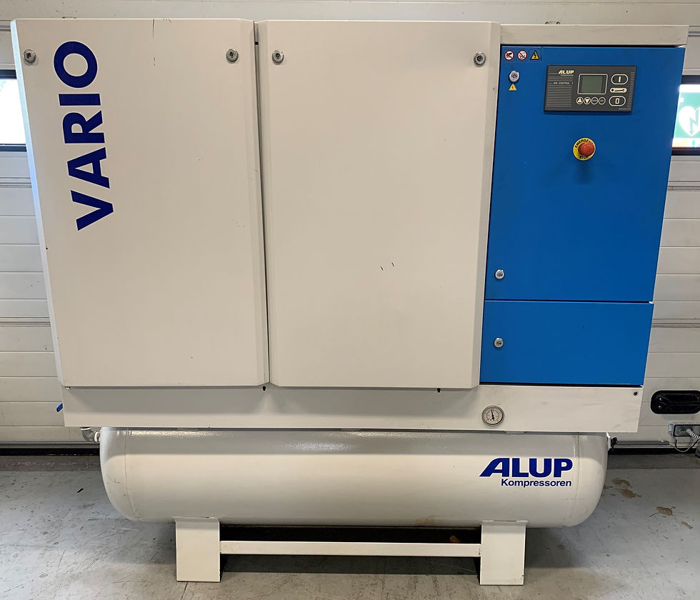 Thumbnail: Alup Vario TR18,5-500 schroefcompressor 18,5 kW 2.500 l/min bouwjaar 2008