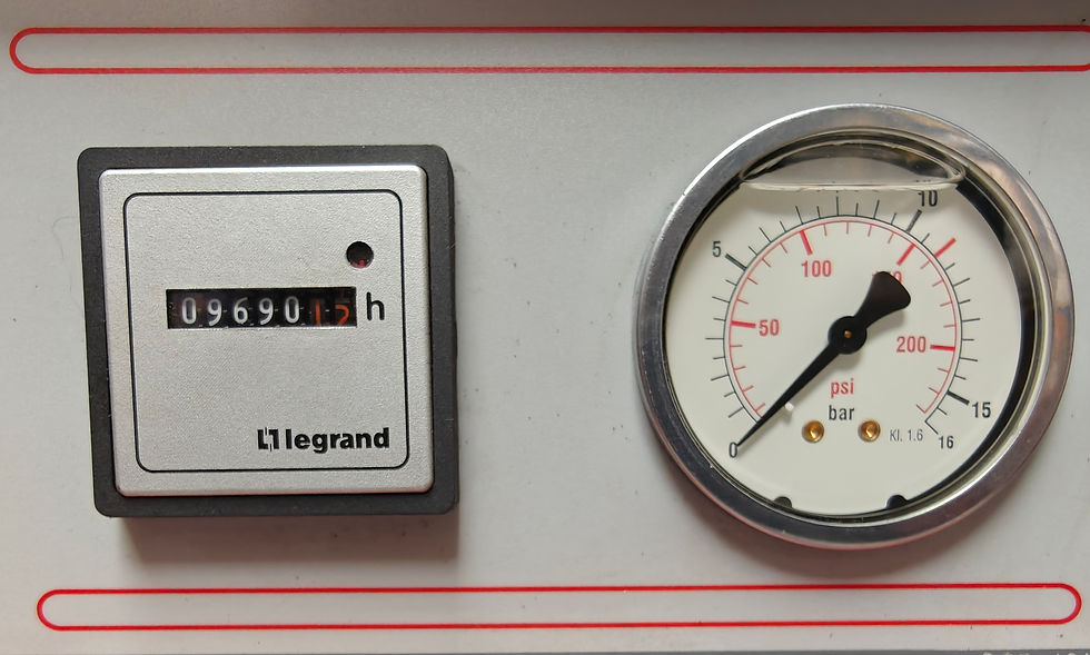 Thumbnail: Shamal ZT851SD zuigercompressor 5,5 kW 872 l/min bouwjaar 2006