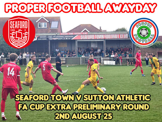 Seaford Town FC - Record-Breaking Day In The FA Cup!